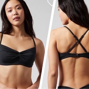 Athleta Black Bikini Top
